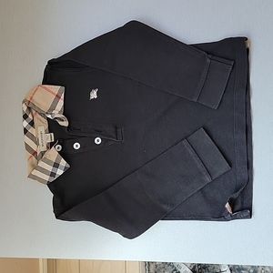 Burberry Boys Long Sleeve Shirt Black Size 3 yr
